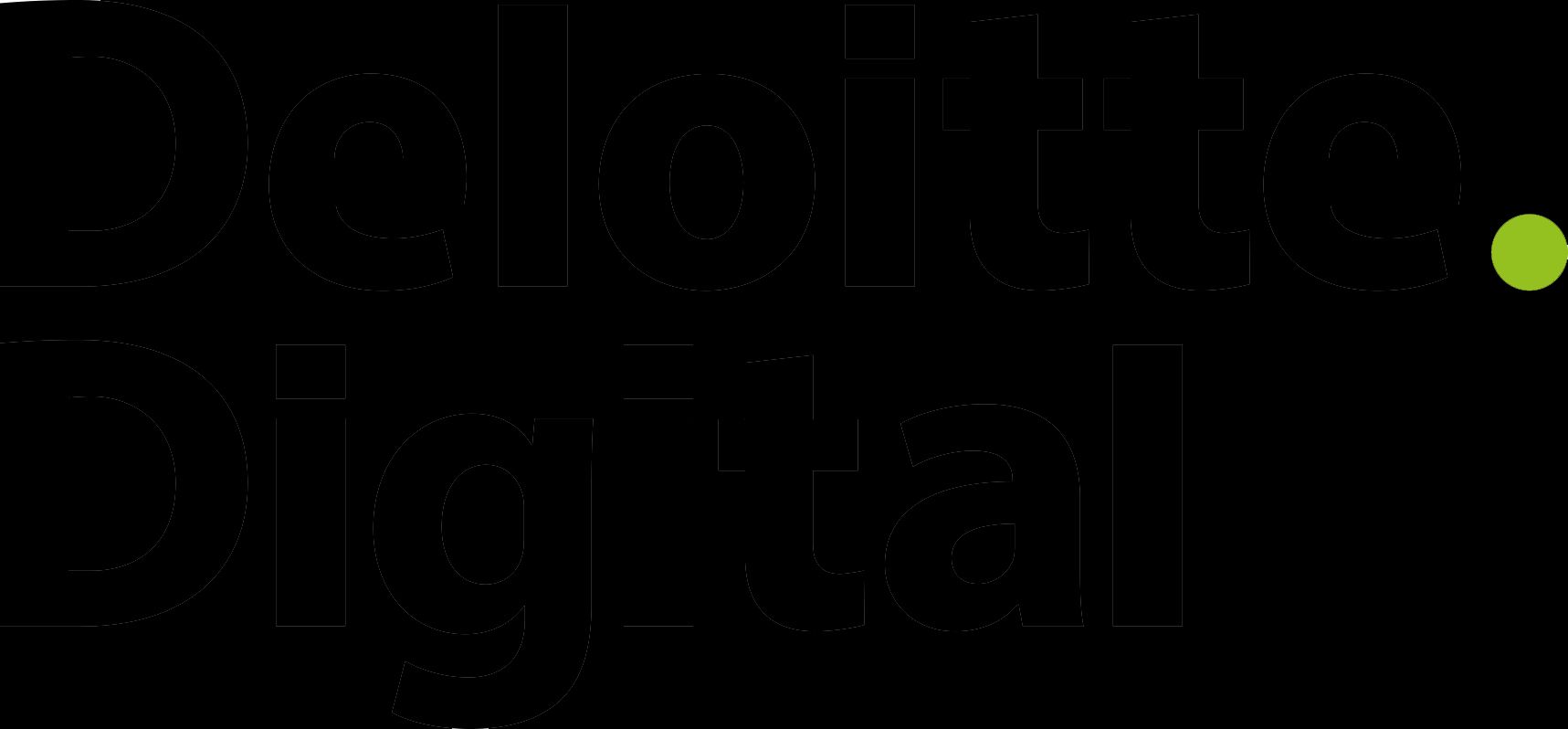 Logo for Deloitte Digital