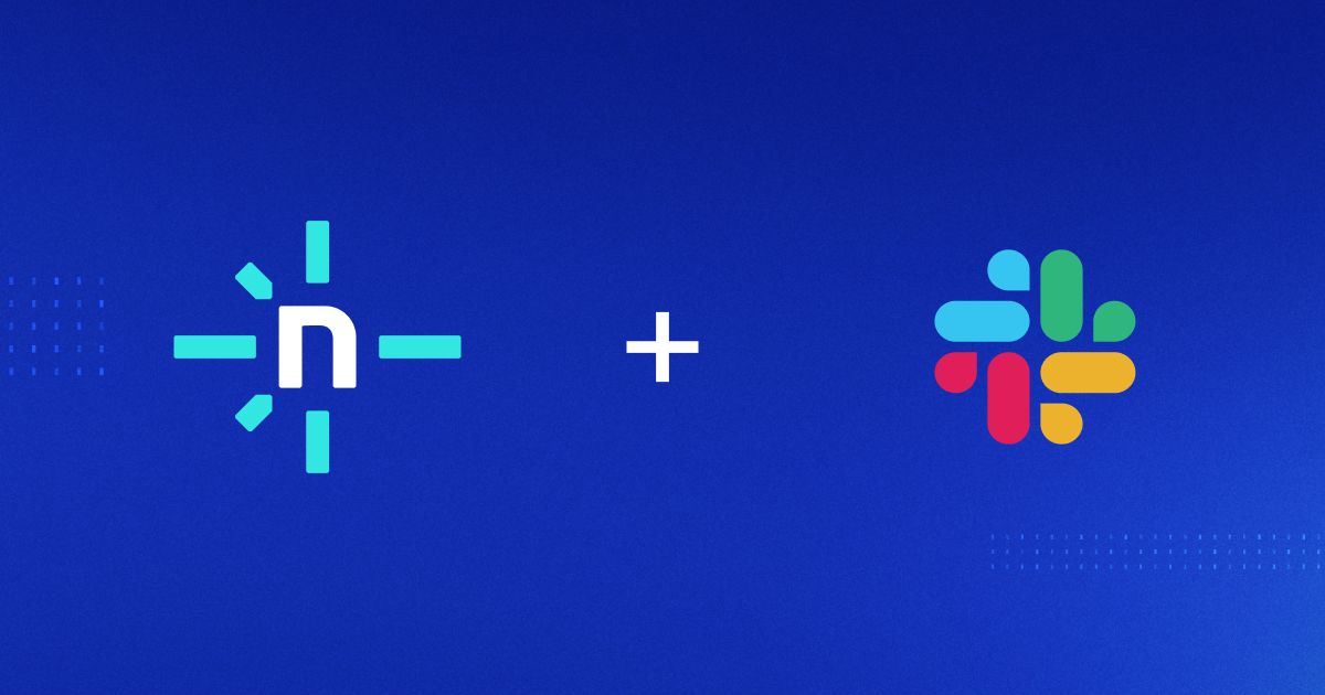 Netlify plus Slack logos