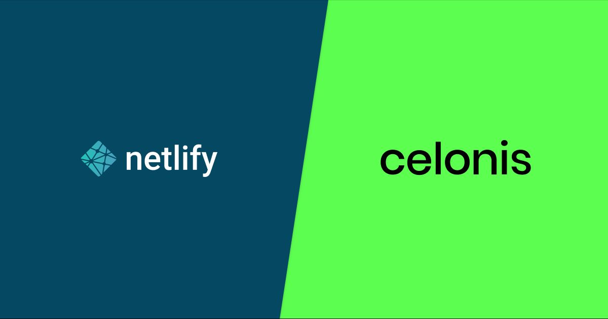Netlify and Celonis