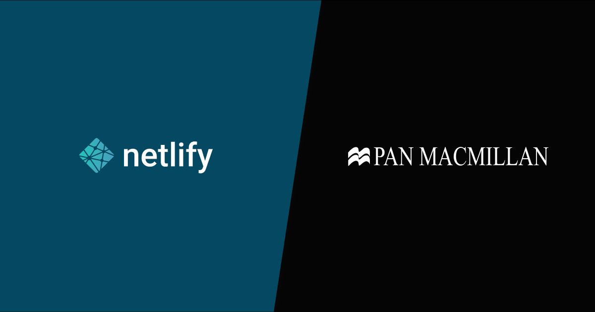 Netlify and Pan Macmillan