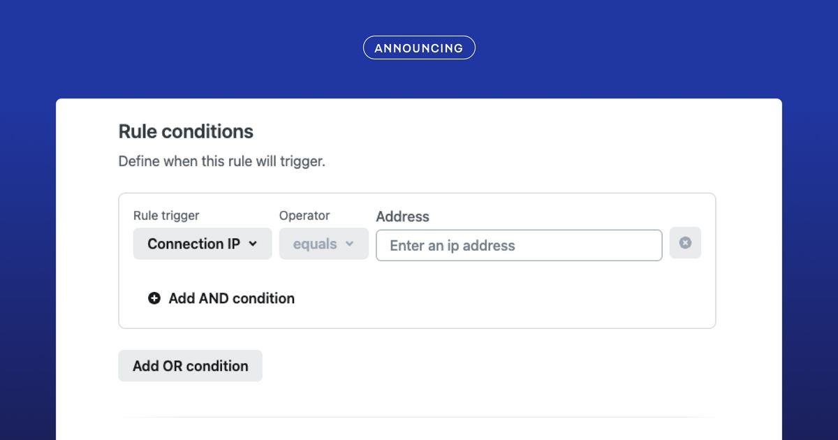 Introducing Netlify’s New Rate Limiting Feature to enhance security features and give you more enhanced control over your site's security.