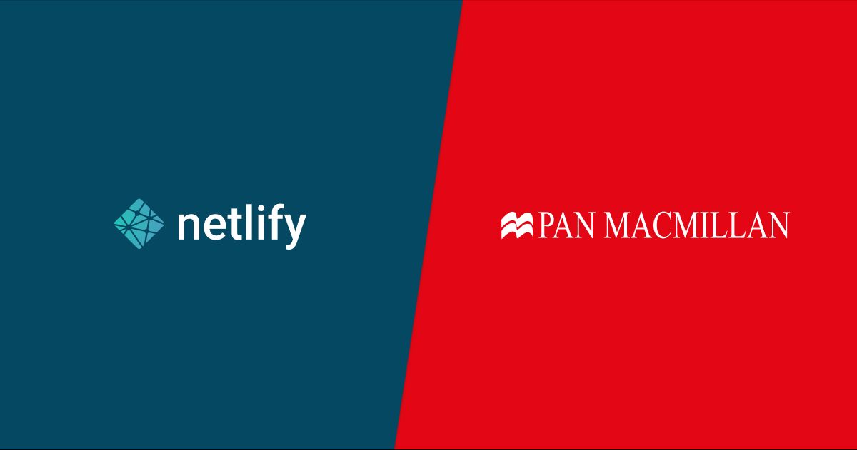 Netlify and Pan Macmillan