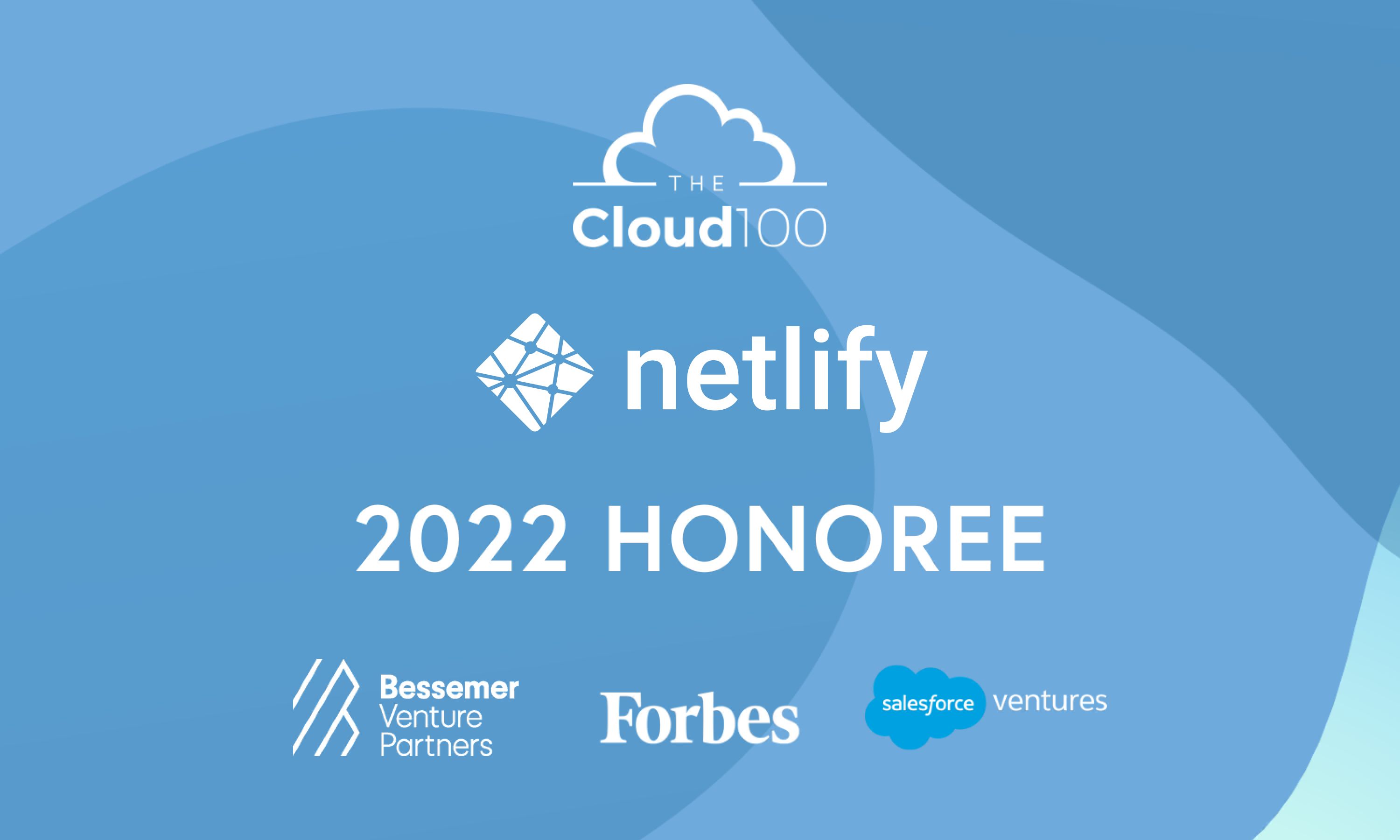 Netlify is Named to the 2022 Forbes Cloud 100